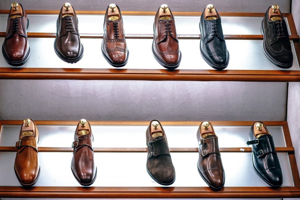 Krakend leer on sale schoenen